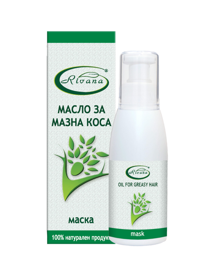 МАСЛО МАСКА ЗА МАЗНА КОСА, 100 МЛ